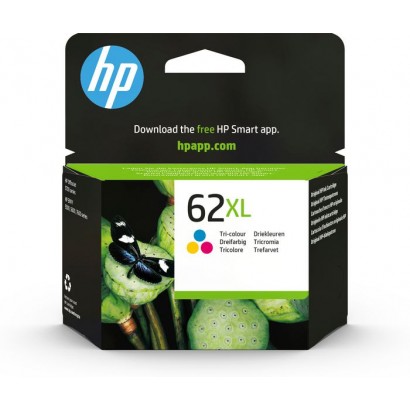 C2P07AE#ABE C2P07AEABE HP 62XL High Yield Tri-color Original Ink Cartridge 888182461990, 888793376829, 888793376812, 88879337...