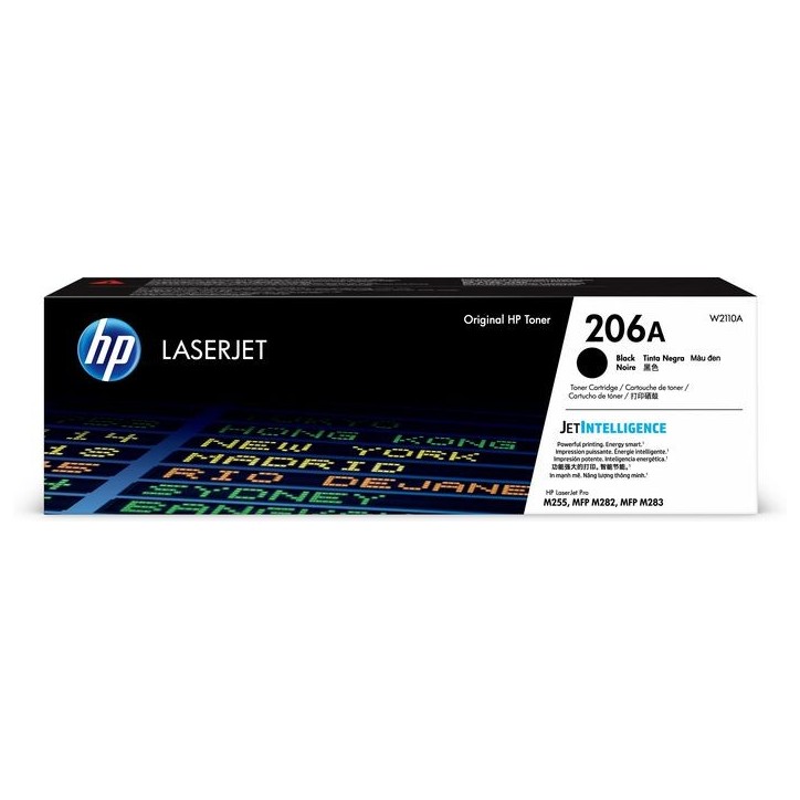 W2110A HP 206A Black Original LaserJet Toner Cartridge 193905265053