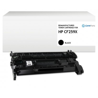 QI-CF259X QI-CF259X CoreParts Lasertoner for HP Black Pages: 10000 DIN 33870-1 (mono)ISO/IEC 19752 (mono)Used OEM with Chip f...