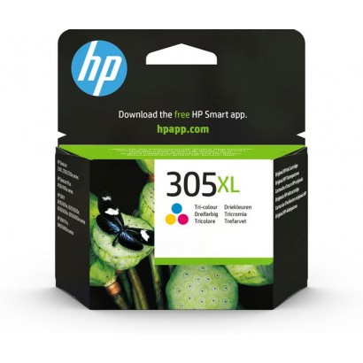 3YM63AE#UUS 3YM63AEUUS HP 305XL High Yield Tri-color Original Ink Cartridge 193905429295, 194441597387, 193905429301, 1944415...