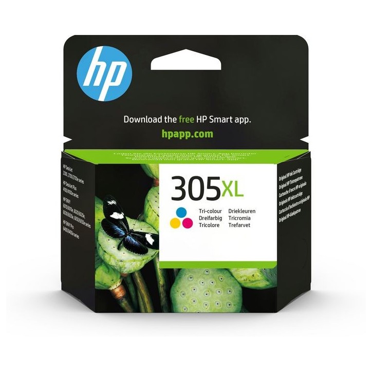 3YM63AEUUS HP 305XL High Yield Tri-color Original Ink Cartridge 193905429295, 194441597387, 193905429301, 194441597370, 19390542