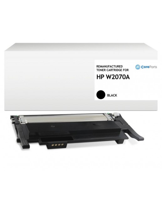 QI-W2070A QI-W2070A CoreParts Lasertoner for HP Black Pages: 1000 DIN 33870-2 (color)ISO/IEC 19798 (color) with Chip for HP C...