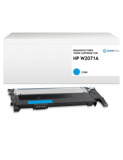 QI-W2071A QI-W2071A CoreParts Lasertoner for HP Cyan Pages: 700 DIN 33870-2 (color)ISO/IEC 19798 (color) with Chip for HP CL ...