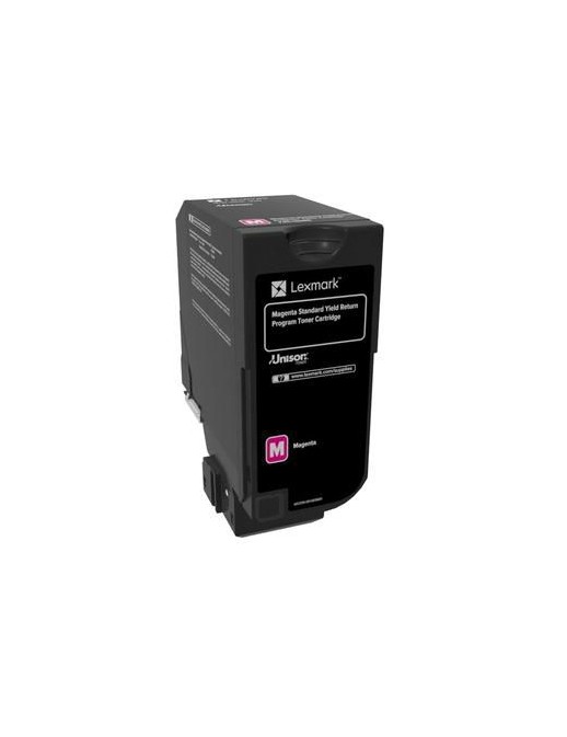 74C2SM0 74C2SM0 Lexmark 7K Magenta Return Program Toner Cartridge (CS72x, CX725) 792390 Lexmark