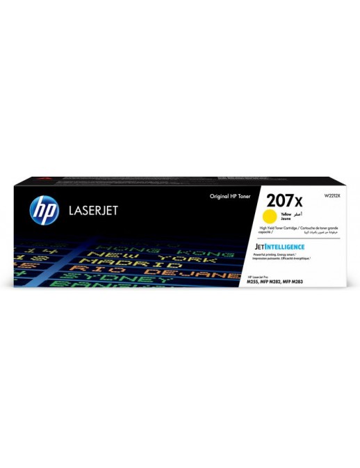 W2212X W2212X HP 207X High Yield Yellow Original LaserJet Toner Cartridge 193905265190