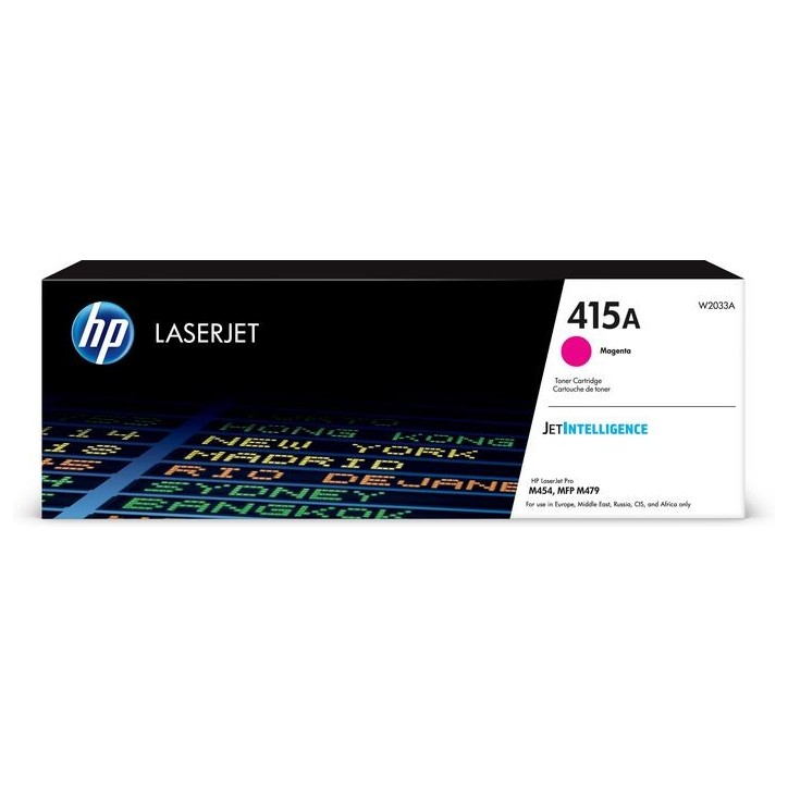 W2033A HP 415A Magenta Original LaserJet Toner Cartridge 1037188 192018046375