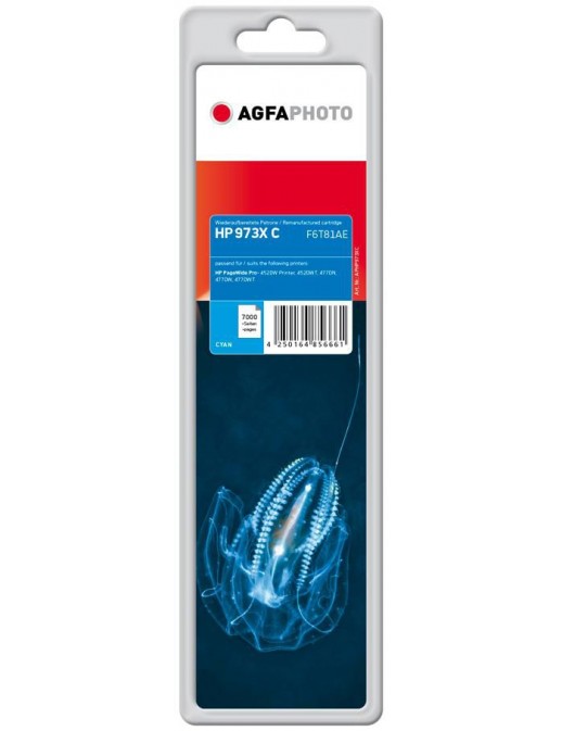 APHP973XC APHP973XC AgfaPhoto HP 973X, Cyan, 7000 pages F6T81AE HP