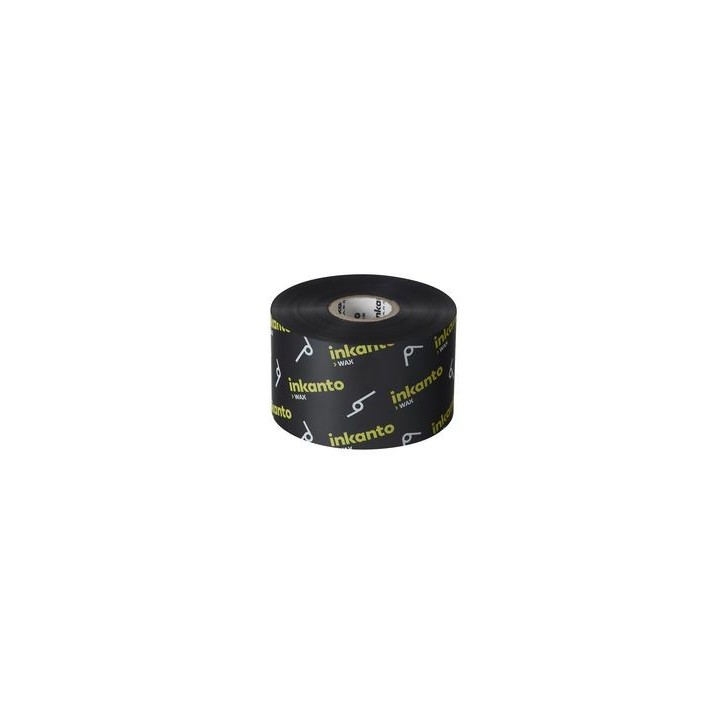 T47661IO ARMOR Thermal Transfer Ribbon, WAX, AWX FH, Black, 110x300, Inking: Outside, 10 rolls/box