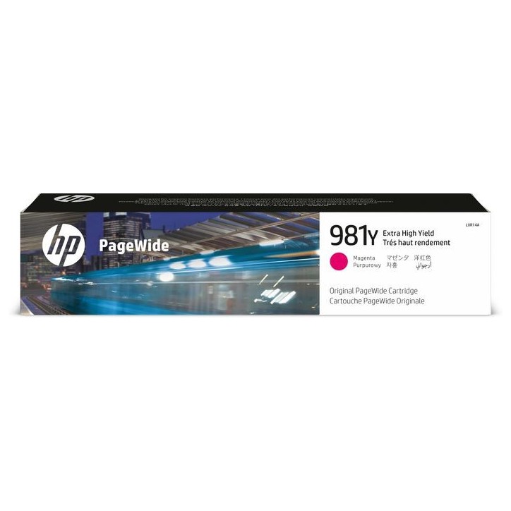 L0R14A HP 981Y Extra High Yield Magenta Original PageWide Cartridge 889296095309