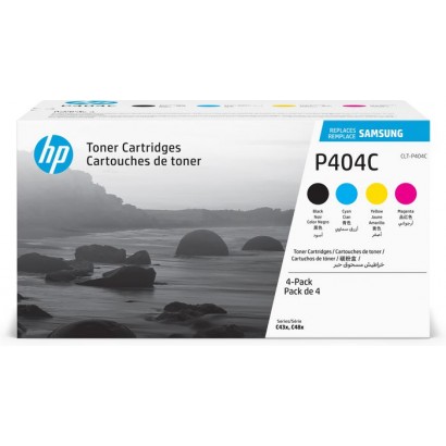 SU365A SU365A HP CLT-P404C 4-pack Black/Cyan/Magenta/Yellow Toner Cartridges CLT-P404C 1500 pagine