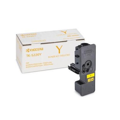 TK-5220Y TK-5220Y Kyocera Toner-Kit, Yellow, 1200 Pages Kyocera