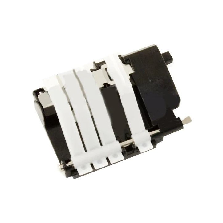 RM2-1255-000CN HP Mechanical size detect switch assembly for HP devices, used to identify media or paper size. 695315 44103116