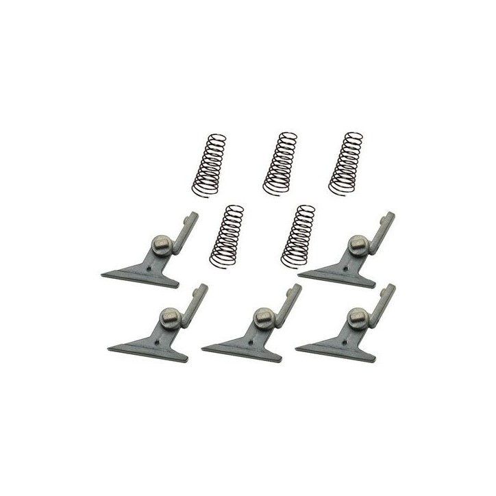 MSP6128 CoreParts Upper Picker Finger 1set 5pcs  1set Ricoh Aficio MP2553SP, 3053, 3053SP, 3353 AE04-4025, AE044025 Ricoh
