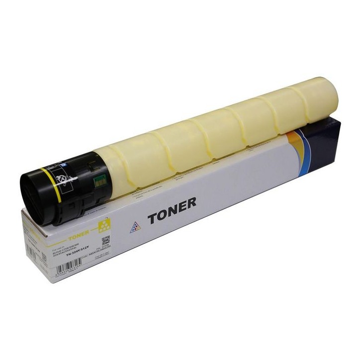 MSP7318 CoreParts TN-324Y TonerTN-512Y Toner 26K Konica Minolta Bizhub C258, C308, C368, C454, C554, C454e, C554e A8DA230, A33K2