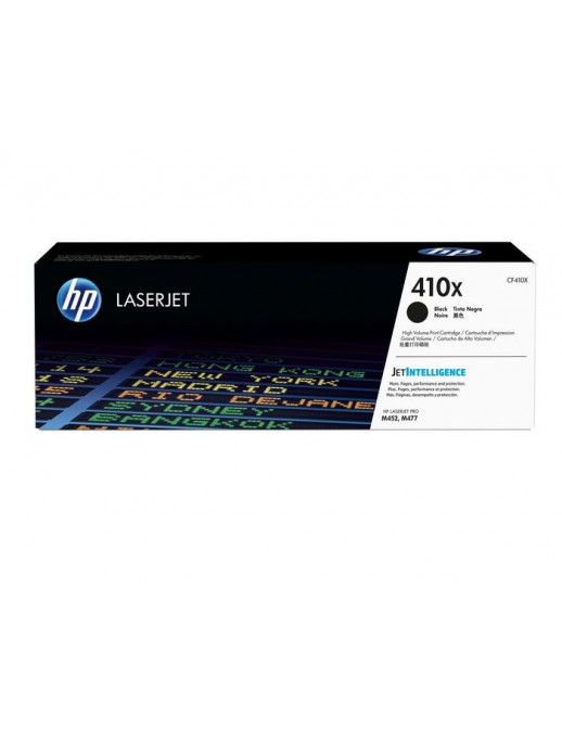CF410X CF410X HP 410X High Yield Black Original LaserJet Toner Cartridge 888793807545