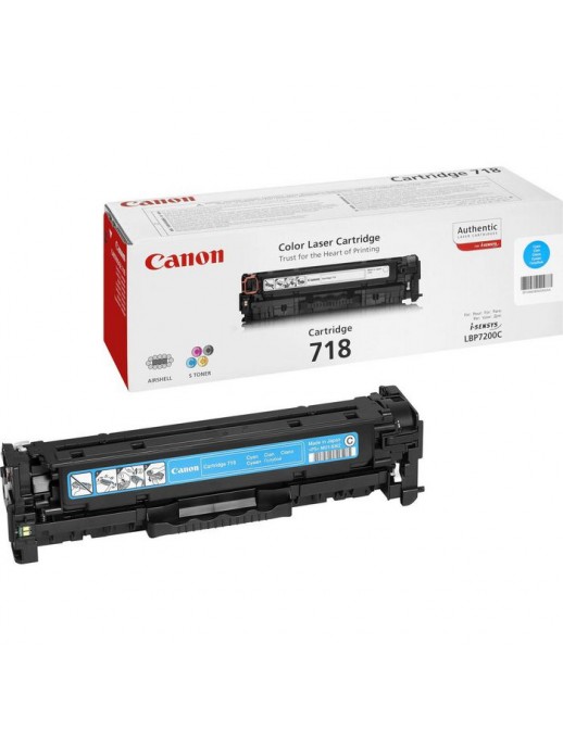2661B002AA 2661B002AA Canon Toner Cartridge 718 - Cyan 31CAN718C 2661B002AA 718C Canon