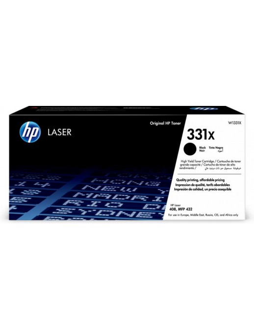 W1331X W1331X HP 331X High Yield Black Original Laser Toner Cartridge 193905925926