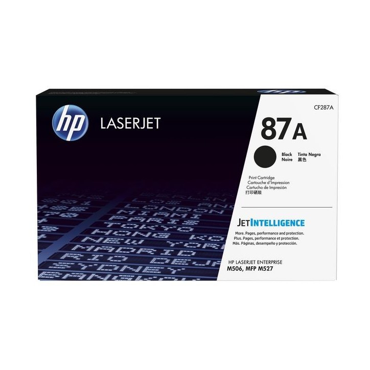 CF287A HP 87A Black Original LaserJet Toner Cartridge 889296182894