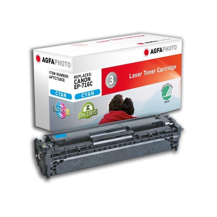 APTC716CE AgfaPhoto Cyan, 1400p, Canon LBP 5050 Canon