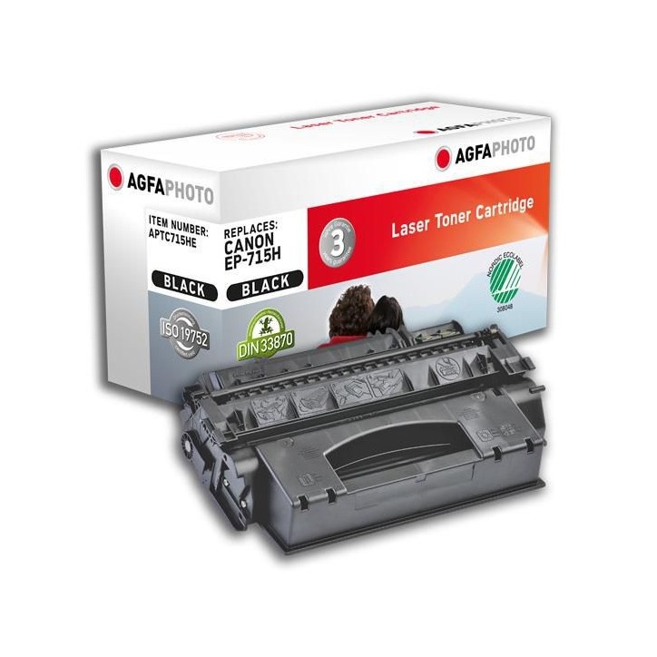 APTC715HE AgfaPhoto 7000 page yield, f/Canon, Black 1