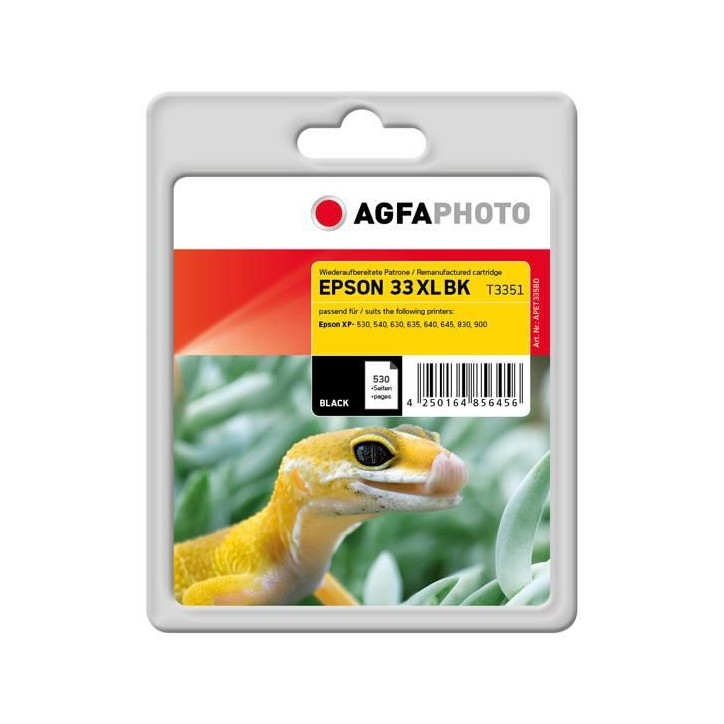 APET335BD AgfaPhoto Ink, black 530 pagine
