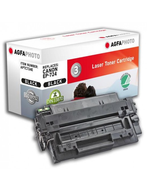 APTC724E APTC724E AgfaPhoto 6000 page yield, f/Canon, Black 1