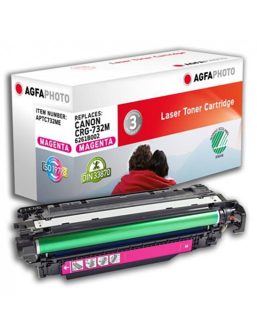 APTC732ME APTC732ME AgfaPhoto 6400 page yield, f/Canon, Magenta Canon