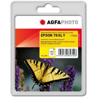 APET790YD APET790YD AgfaPhoto Ink Cartridge for Epson WorkForce Pro WF-5620DWF, Yellow, 2000 pages Epson