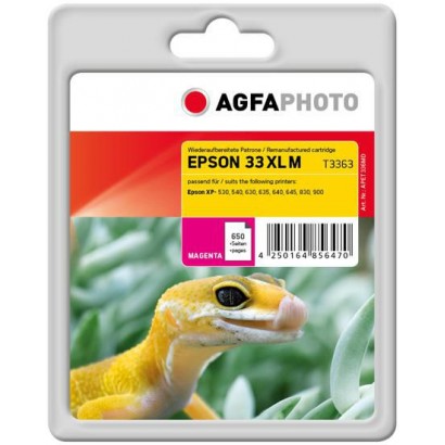 APET336MD APET336MD AgfaPhoto Ink Cartridge for Epson Expression Premium XP-530, Magenta, 650 pages Epson