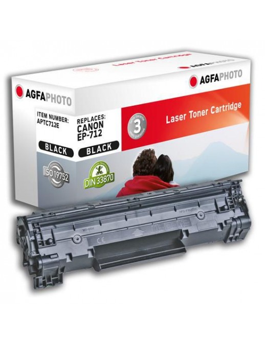 APTC712E APTC712E AgfaPhoto 1500 page yield, f/Canon, Black 1