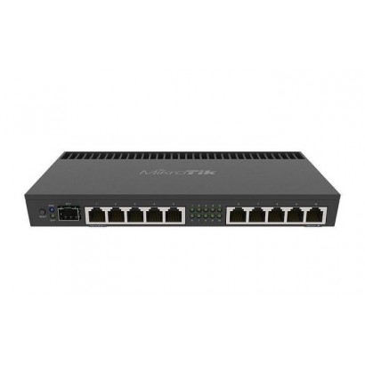 RB4011IGS+RM RB4011IGS+RM MikroTik 10 x Gigabit LAN, 1 x SFP+, Quad Core CPU (1.4 GHz), RouterOS, 1GB (RAM), 512MB (ROM), PoE...