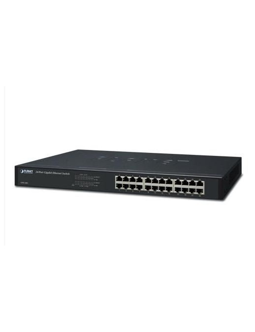 GSW-2401 GSW-2401 Planet 24-Port 10/100/1000BASE-T Gigabit Ethernet Switch FCC Part 15 Class A, CE