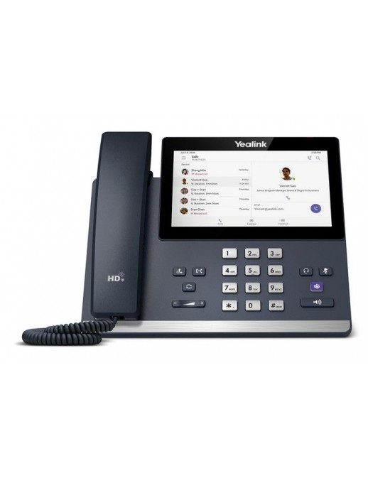 1301017 1301017 Yealink 7" Touch LCD 800 x 400, 2x RJ-45, 2x USB, 2x RJ9, WLAN 2.4/5 GHz, Android 13.0