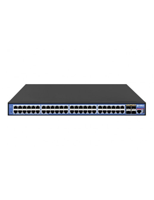 ELECTRA-M248-1GB-800W ELECTRA-M248-1GB-800W Ernitec 48x10/100/1000Mbps PoE+ Ports 1xConsole Port 4x10G SFP+ Slots, 800W UN309...