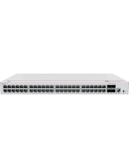 S310-48P4X S310-48P4X HUAWEI eKit 48*10/100/1000BASE-T ports(380W PoE+), 4*10GE SFP+ ports, built-in AC power 98012385 NONE -...