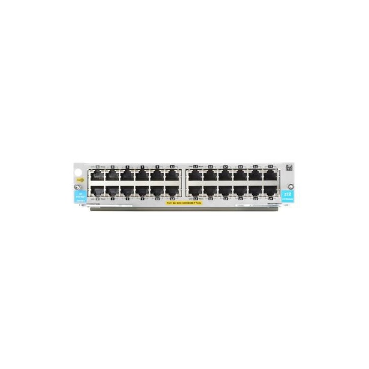 J9986A-RFB Hewlett Packard Enterprise HP 24-port 10/100/1000BASE-T PoE+ MACsec v3 zl2 Module Y