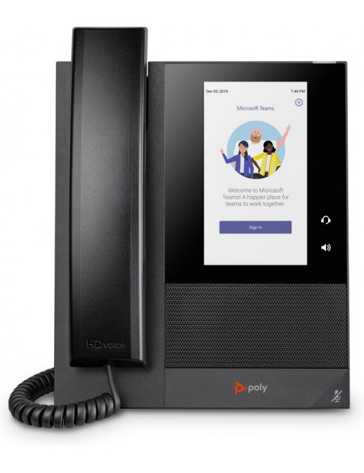 848Z8AA 848Z8AA Poly CCX 400 Business Media Phone for Microsoft Teams and PoE-enabled