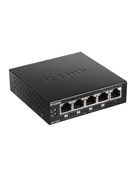 DGS-1005P/E DGS-1005P/E D-Link 5 x 10/100/1000BASE-T ports, Auto MDI/MDIX CE, BSMI, FCC , VCCI, RCM, cUL, CB, LVD, BSMI