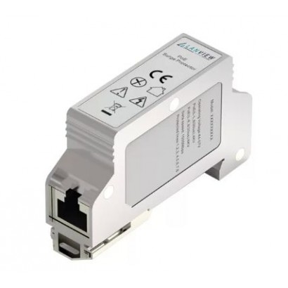 LVRDIN-POE-SP LVRDIN-POE-SP Lanview LVRDIN-POE-SP is single-port PoE surge protector,which has 1 input port and 1 output port...