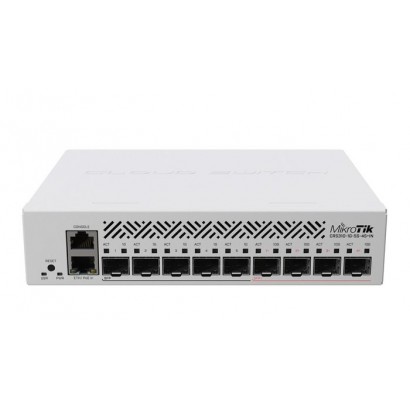 CRS310-1G-5S-4S+IN CRS310-1G-5S-4S+IN MikroTik 1x 1G Ethernet, 5x SFP, 4x SFP+, RouterOS CE, EAC, ROHS