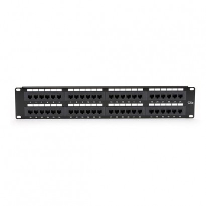 JPM5E48A JPM5E48A Black Box Connect CAT5e Patch Panel, Punchdown Unshielded Rack mounting