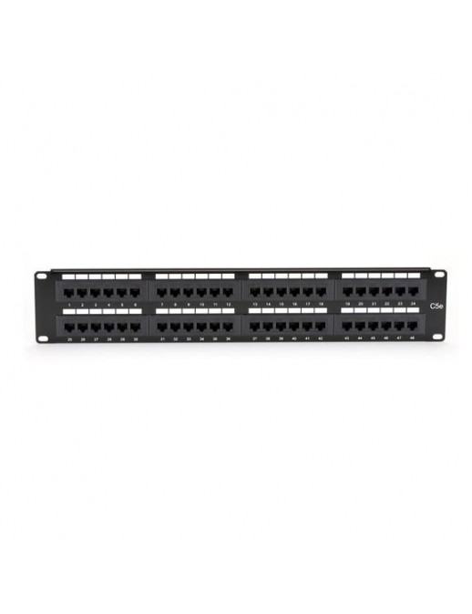 JPM5E48A JPM5E48A Black Box Connect CAT5e Patch Panel, Punchdown Unshielded Rack mounting