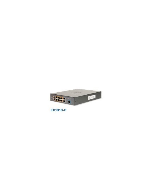 MX-EX1010PXA-E MX-EX1010PXA-E Cambium Networks cnMatrix Switch EX1010-P 20 Gbps throughput, 8 PoE enabled ports, 8 10/100/100...