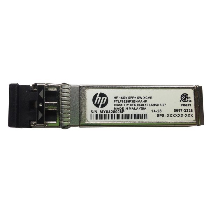 RP001236410 Hewlett Packard Enterprise 16Gb SFP+ Short Wave Transceiver 1 Pack QW923A 43201553