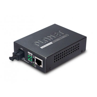 GT-806A15 GT-806A15 Planet 10/100/1000Base-T to 1000Base-LX (WDM) Media Converter TX:1310nm~15km FCC, CE