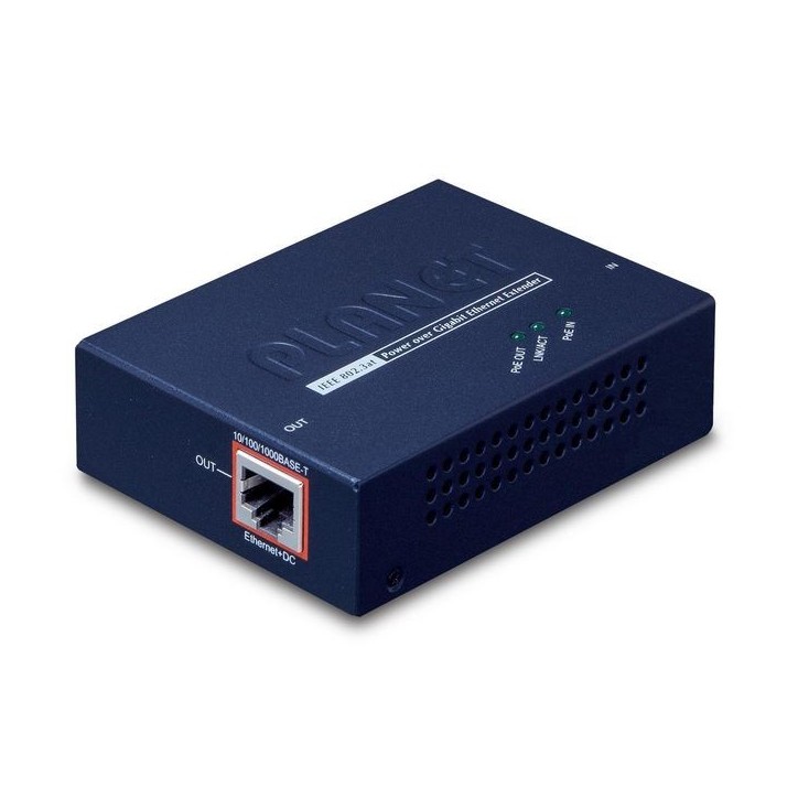 POE-E201 Planet IEEE 802.3at Power over Gigabit Ethernet Extender FCC Part 15 Class A, CE