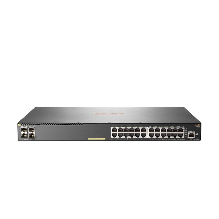 JL255AABB Hewlett Packard Enterprise Aruba 2930F 24G PoE+ 4SFP+ Switch 3,8 µs