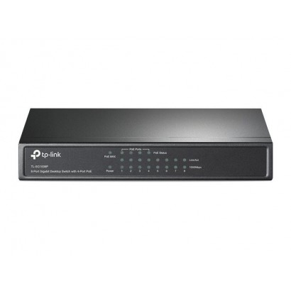 TL-SG1008P TL-SG1008P Omada 8x 10/100/1000Mbps RJ45, PoE, 16Gbps, 8K Mac Address, 53W, Grey CE, FCC, RoHS