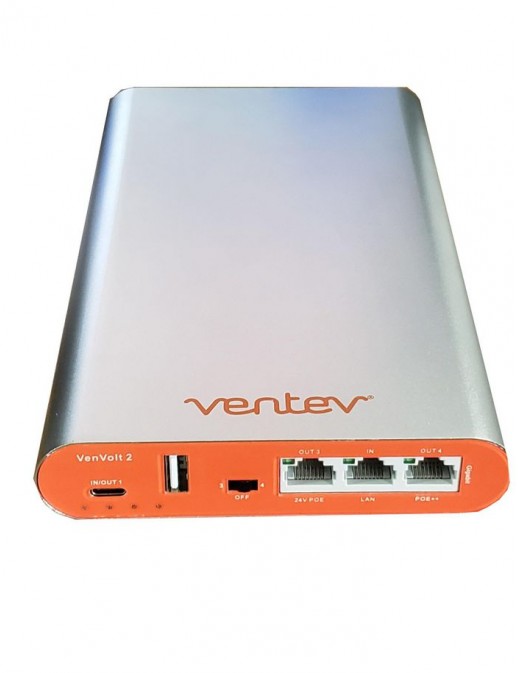VNV-SSBP-VV2 VNV-SSBP-VV2 Ventev VenVolt 2 Site Survey Battery Pack, Lithium Polymer, 26400mAh, 98Wh, USB Type A, USB Type C,...