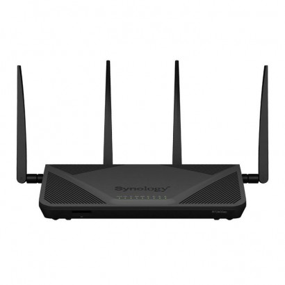 RT2600AC RT2600AC Synology 4x4 MIMO, 2.4/ 5 GHz, RJ-45, Dual WAN, 1x USB 3.0, 1x USB 2.0, SD/SDXC/SDHC, 280 x 169 x 77 mm, 70...